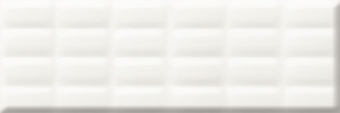  White Glossy Pillow Structure 25x75 (O-WHM-WTU052)